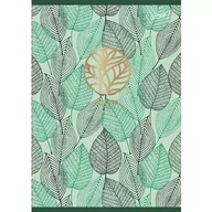 Zeszyty szkolne - ZESZYT A5 60K LINIA LAMINOWANY TROPICAL LEAVES - miniaturka - grafika 1