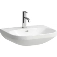 Umywalki - Laufen Lua umywalka 55x46 cm ścienna półokrągła Laufen Clean Coat biała H8110814001041 - miniaturka - grafika 1