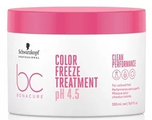 Schwarzkopf Schwarzkopf BC Color Freeze pH 4.5 maska do włosów farbowanych 500ml - Maski do włosów - miniaturka - grafika 1