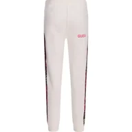 Spodnie sportowe damskie - Guess Spodnie dresowe | Regular Fit - miniaturka - grafika 1