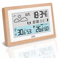 Cyfrowa stacja pogodowa z czujnikiem zewnętrznym, higrometr, barometr