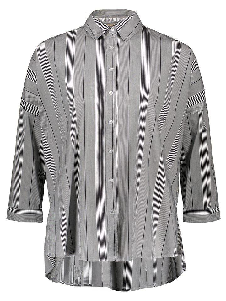 Herrlicher Koszula w kolorze szarym