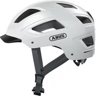 Kaski rowerowe - Abus Hyban 2.0 Kask, polar white L 56-61cm 2020 Kaski miejskie i trekkingowe 86903 - miniaturka - grafika 1