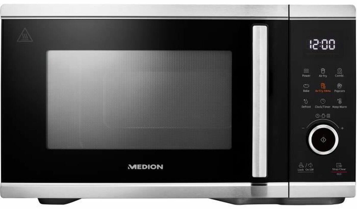 Mikrofalówka Me me me Czarny Czarny/Srebrzysty 900 W 25 L