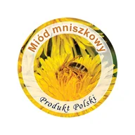 Pozostałe akcesoria kuchenne - Paczka etykiet mini okrągłych na miód mniszkowy (100szt) - wzór EK8 - miniaturka - grafika 1