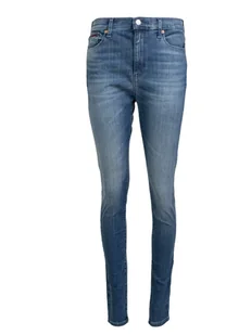 Spodnie Jeansowe Tommy Hilfiger Dw0Dw12401-1Bk - Spodnie damskie - miniaturka - grafika 1