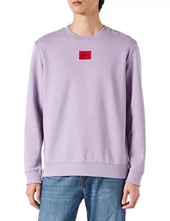 Swetry męskie - HUGO sweter męski, Light/Pastel Purple532, M - grafika 1