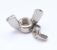 Śruby i nakrętki - NAKRĘTKA SKRZYDEŁKOWA OCYNKOWANA DIN 315 M-6 - miniaturka - grafika 1