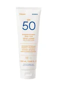 Balsamy i kremy do opalania - Korres Yoghurt Emulsja ochronna do ciała i twarzy SPF50 - miniaturka - grafika 1