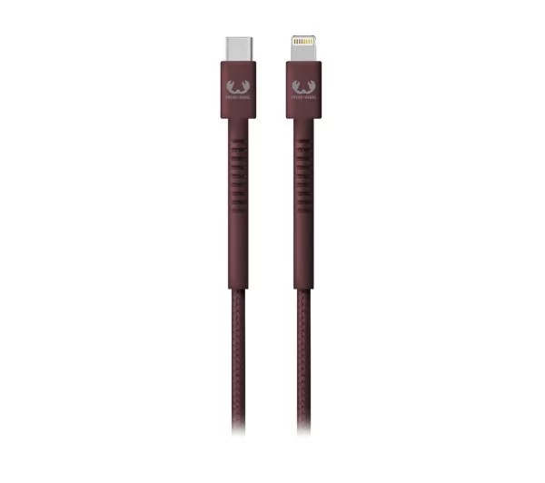 Kabel USB FRESH N REBEL USB-C to Lightning Fabriq Deep Mauve 2 m> KARTA 50 ZA 500 <