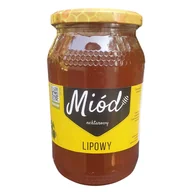 Miód - Miód LIPOWY 1200 gram 0,9L na przeziębienie redukuje stres Pasieka Mnich - miniaturka - grafika 1