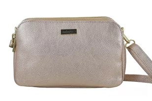 Damska torebka metalizowana - Różowa pudrowa - Torebki damskie - miniaturka - grafika 2