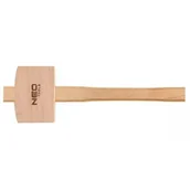 Narzędzia warsztatowe - Topex Grupa sp. z o.o. S.K. Młotek drewniany 315g 100x70x46mm długość 320mm 25-076 - miniaturka - grafika 1