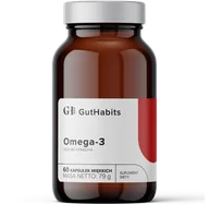 Suplementy naturalne - GUTHABITS OMEGA 3 60 KAPSUŁEK - miniaturka - grafika 1
