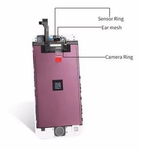 Wyświetlacz LCD ekran dotyk do iPhone 6 (HQ A+) (White) - Części serwisowe do telefonów - miniaturka - grafika 1