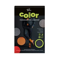Bielizna lecznicza - Veera Color, męskie podkolanówki uciskowe, 18-21 mmHg, granat, rozmiar M - miniaturka - grafika 1
