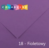 Szkolne artykuły papiernicze - Brystol Canson Colorline 18 fiolet 150g 10k [mm:] 500x650 (200041394) - miniaturka - grafika 1