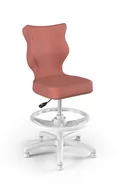 Krzesła obrotowe dla dzieci - Krzesło Entelo Petit Biały Monolith 08 rozmiar 3 WK+P - miniaturka - grafika 1
