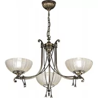 Lampy sufitowe - Amplex Granada lampa wisząca 3x60W patyna połysk 8313 - miniaturka - grafika 1