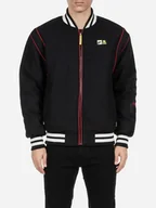 Kurtki męskie - Bomber Fila FAM0253-80010 XL Czarny (4064556377340_EU) - miniaturka - grafika 1