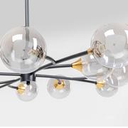 Lampy sufitowe - KARE Molecules 12 lampa sufitowa z kulami - miniaturka - grafika 1