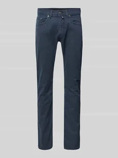 Jeansy o kroju tapered fit z 5 kieszeniami model ‘Lyon’ - Spodnie męskie - miniaturka - grafika 1