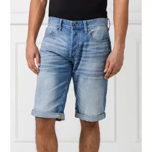 G- Star Raw Szorty 3301 | Regular Fit | denim - Spodenki męskie - miniaturka - grafika 1