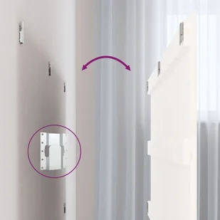 Wezgłowie łóżka, białe, 204x3x90 cm, lite drewno sosnowe Lumarko! - Inne meble do sypialni - miniaturka - grafika 7