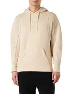 Bluzy męskie - adidas Męska bluza z kapturem z kapturem, botaniczny beżowy melowy, L, Beżowy botaniczny Mel, L - miniaturka - grafika 1
