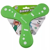 Zabawki i gry sportowe - BUMERANG LATAJĄCY DYSK DO RZUCANIA TALERZ MIĘKKI BEZPIECZNY RÓŻNE KOLORY - miniaturka - grafika 1