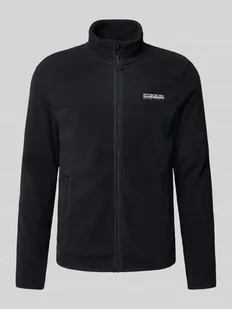 Bluza rozpinana z nadrukiem z logo - Bluzy męskie Bluza rozpinana z nadrukiem z logo - Bluzy męskie - miniaturka - grafika 1