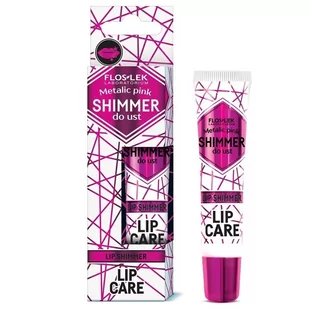 Flos-Lek Lip Care Shimmer do ust 10 g Metalic Pink - Balsamy do ust - miniaturka - grafika 1