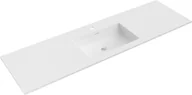 Umywalki - Mexen Otis umywalka wpuszczana w blat 161 x 46,5 cm, biała mat - 25181601 - miniaturka - grafika 1