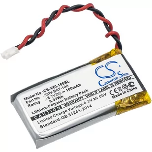 Cameron Sino Cameron Vernier Go Wireless GW-BAT-100 100mAh 0.37Wh Li-Polymer 3.7V Cameron CS-VEL100SL - Inne urządzenia pomiarowe - miniaturka - grafika 1