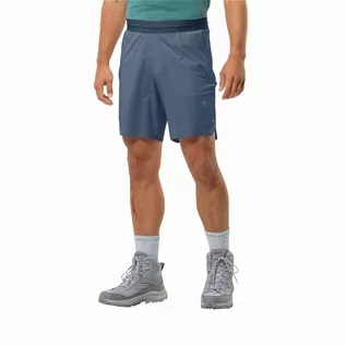 Spodenki męskie - Krótkie spodenki męskie Jack Wolfskin PRELIGHT CHILL SHORTS M evening sky - XXL - grafika 1