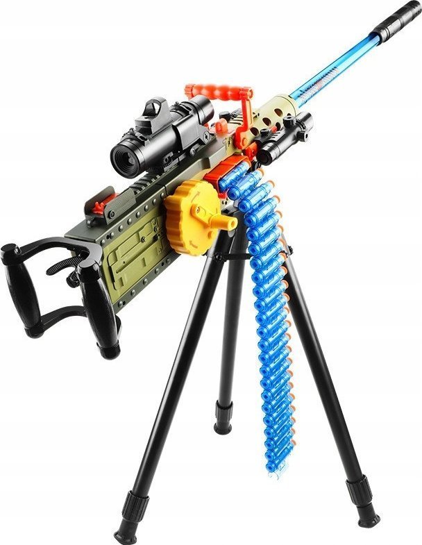 Karabin M2 Broń Statyw Pistolet Zabawka 24 Pociski Dla Dzieci Prezent