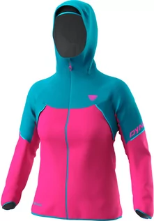 Kurtki i kamizelki sportowe damskie - Dynafit Dynafit Alpine GTX Jacket Women, różowy/niebieski XL 2022 Kurtki do biegania 08-0000071469-8202-XL - grafika 1