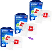 Worki do odkurzaczy - Worki do odkurzacza Samsung SC 5660 SC 5450 VP95 VP77 SMB01K 12 szt + wkładka zapachowa zapach - miniaturka - grafika 1