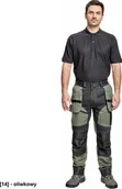 Odzież robocza - CERVA KEILOR - spodnie - oliwkowy 50 - miniaturka - grafika 1