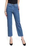 Spodnie damskie - Spodnie Damskie Lee 5 Pocket Wide Leg Mystic Stone L30Sdjji-W30 L33 - miniaturka - grafika 1