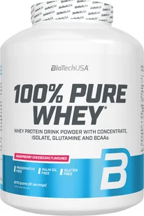 Protein Biotech 100% Pure Whey 2270 g Raspberry Cheesecake (5999076238132) - Odżywki białkowe - miniaturka - grafika 1