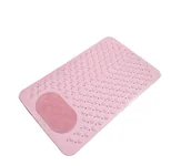 Wanienki dla dzieci - Mata Antypoślizgowa do łazienki, Różowa - miniaturka - grafika 1