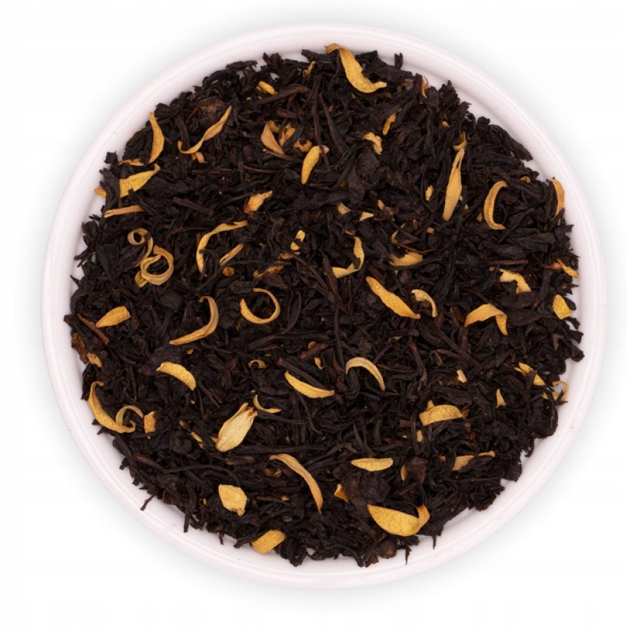 Herbata Czarna Liściasta Earl Grey Madam Z Pomarańczą Lagos Teaverso 1000G