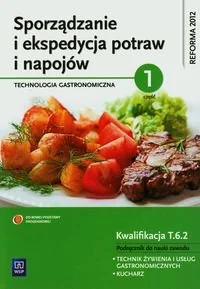 WSiP Sporządzanie i ekspedycja potraw i napojów Technologia gastronimiczna część 1 Podręcznik - Anna Kmiołek - Podręczniki dla liceum WSiP Sporządzanie i ekspedycja potraw i napojów Technologia gastronimiczna część 1 Podręcznik - Anna Kmiołek - Podręczniki dla liceum - miniaturka - grafika 1