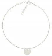 Bransoletki - Srebrna bransoletka na rękę CELEBRYTKA BLASZKA - miniaturka - grafika 1