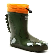 Kalosze damskie - Regatta Dziecięce Kalosze Mudplay Khaki / Krokodyl, Rozmiar: 32 - miniaturka - grafika 1