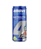 Napoje energetyczne i izotoniczne - 4Move Activevitamin napój gazowany z Elektrolitami i witaminami o smaku cytryny i mięty 330ml - miniaturka - grafika 1