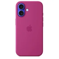 Etui i futerały do telefonów - Apple Silikonowe etui MagSafe do iPhone 16 żywy róż - miniaturka - grafika 1