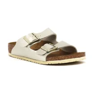 Buty dla dziewczynek - Birkenstock Klapki Arizona z dodatkiem skóry - miniaturka - grafika 1