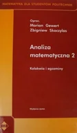 Matematyka - Analiza matematyczna Tom 2 Kolokwia i egzaminy - miniaturka - grafika 1